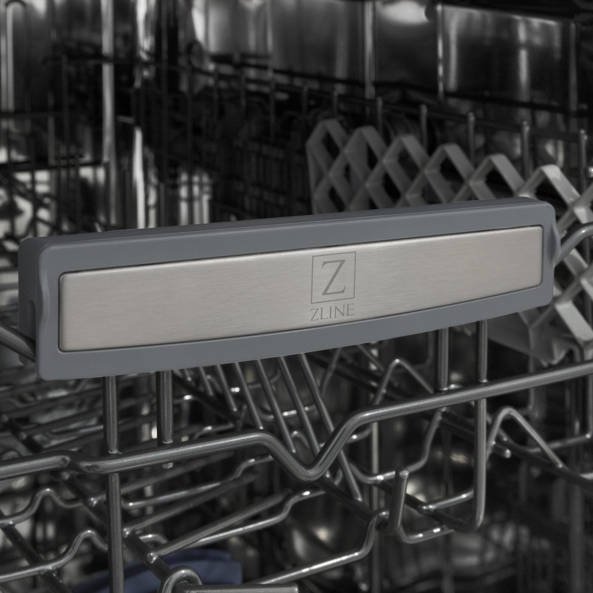 ZLINE 18" Tallac Series 3rd Rack Top Control Dishwasher - Stainless Steel Tub with Color Options