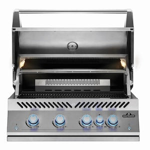 Napoleon Built-In 700 Series 32-Inch Propane Gas Grill w/ Infrared Rear Burner & Rotisserie Kit - BIG32RBPSS-1
