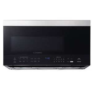Cosmo 30 in. Stainless Steel 1.6 cu. ft. Over the Range Microwave with Vent Fan