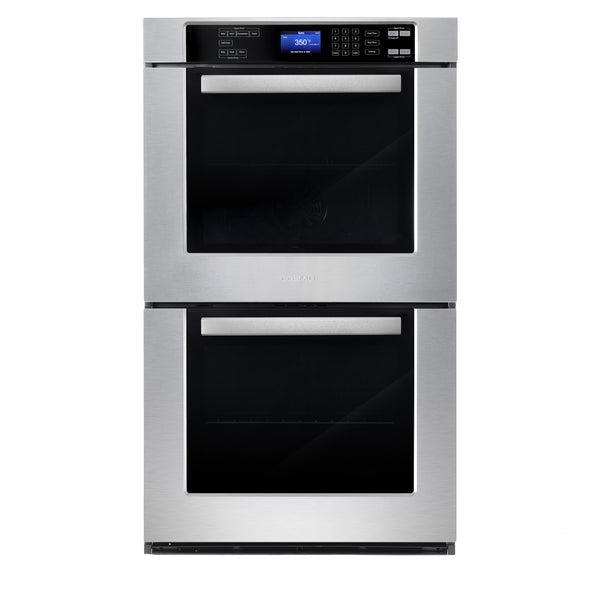 Cosmo Electric 30 in. Double Wall Oven with 5 cu. ft. Capacity, in Stainless Steel