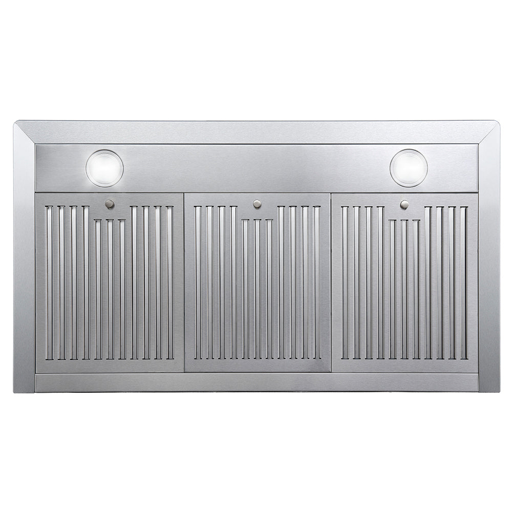 Cosmo 36 in. Stainless Steel Ducted Range Hood with Touch Controls, LED Lighting and Permanent Filters