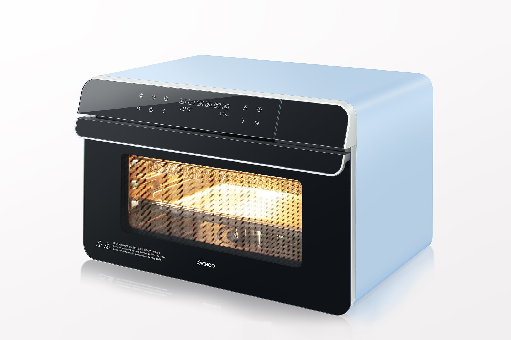 ROBAM  R-Box Blue Convection Toaster Oven with Rotisserie (1800-Watt) CT763B