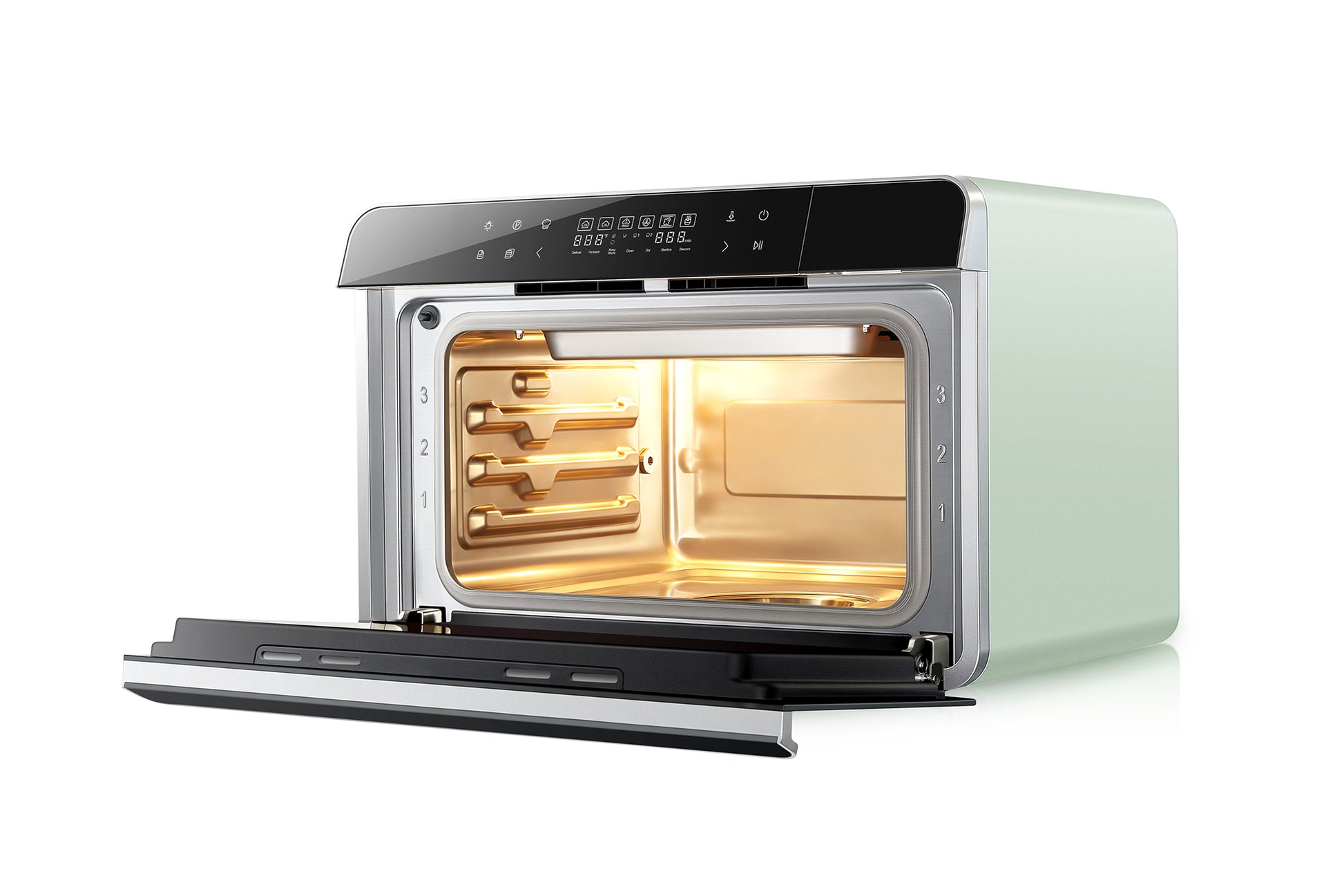 ROBAM  R-Box Green Convection Toaster Oven with Rotisserie (1800-Watt) CT763G
