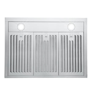 Cosmo 30 in. Stainless Steel Under Cabinet Range Hood with Digital Touch Controls, 3-Speed Fan, LED Lights and Permanent Filters 500 CFM