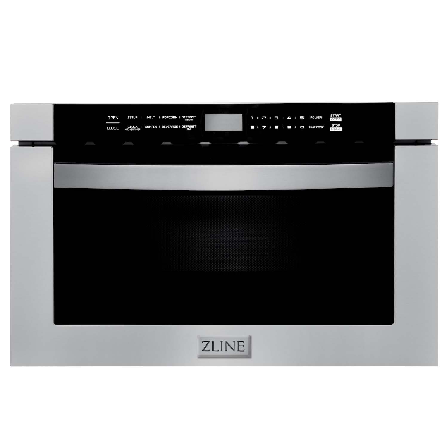ZLINE 24" Stainless Steel Microwave Drawer including 30" Trim Kit