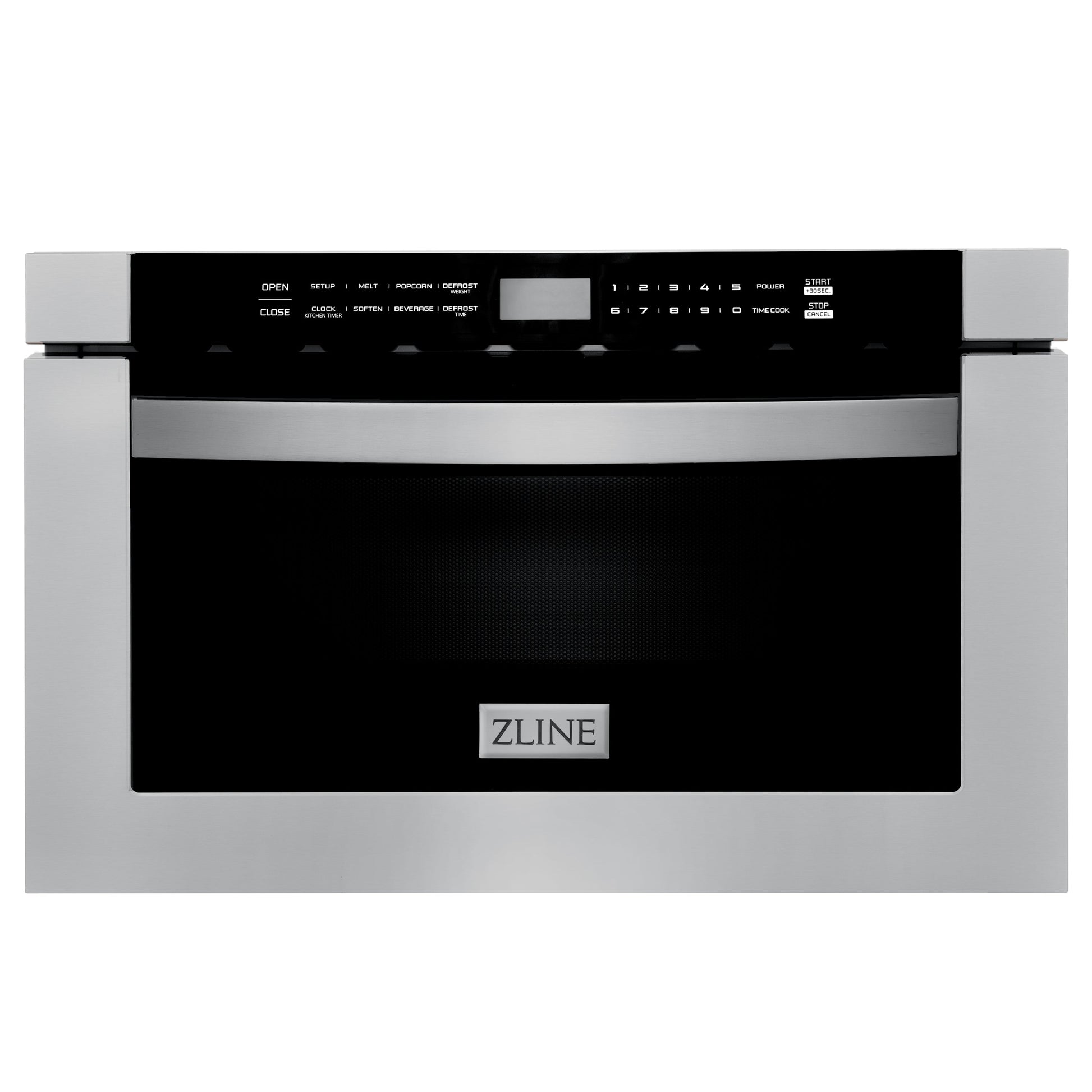 ZLINE 4-Appliance 30" Kitchen Package with Stainless Steel Dual Fuel Range, Range Hood, Microwave Drawer, and Tall Tub Dishwasher