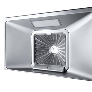 ROBAM  36-in Ducted Stainless Steel Wall-Mounted Range Hood A837