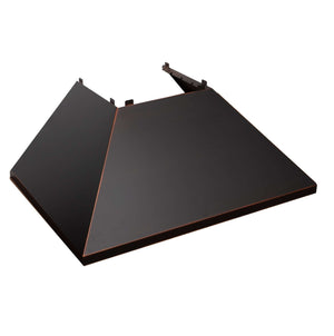 ZLINE Ducted DuraSnow® Stainless Steel Range Hood - Oil Rubbed Bronze Shell