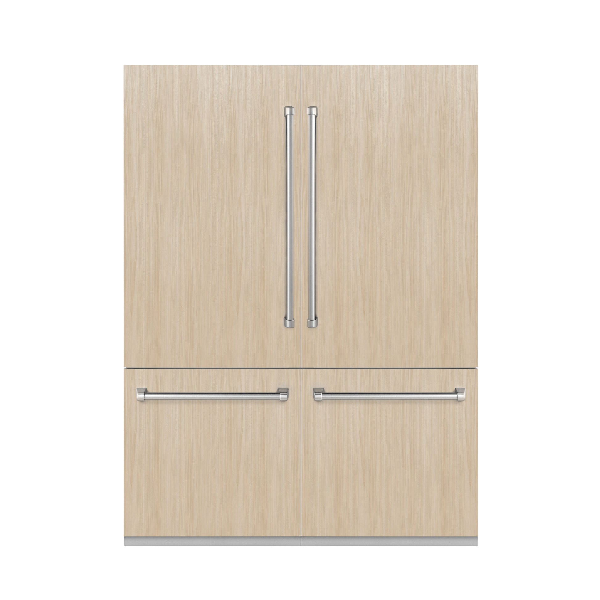 ZLINE 60" Panel Ready Built-In 4 Door French Door Refrigerator - Internal Water and Ice Dispenser