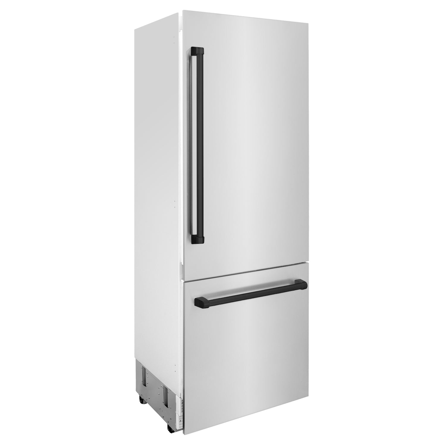ZLINE 30" Autograph Edition Built-in 2-Door Bottom Freezer Refrigerator - Stainless Steel with Accents, Internal Water and Ice Dispenser