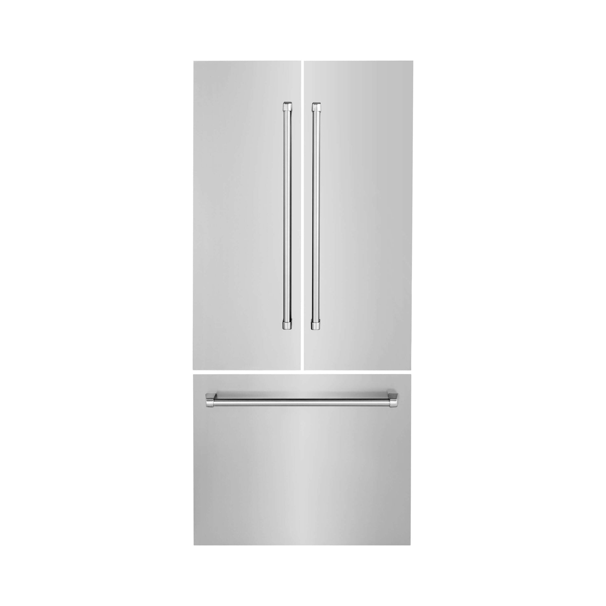 Panels & Handles Only - ZLINE 36" Refrigerator Panels in Stainless Steel