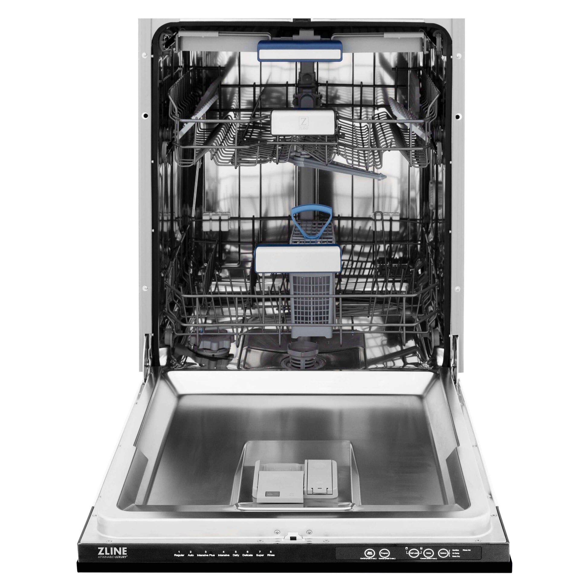 ZLINE 24" Tallac Series 3rd Rack Dishwasher - Stainless Steel Tub with Color Panel Options