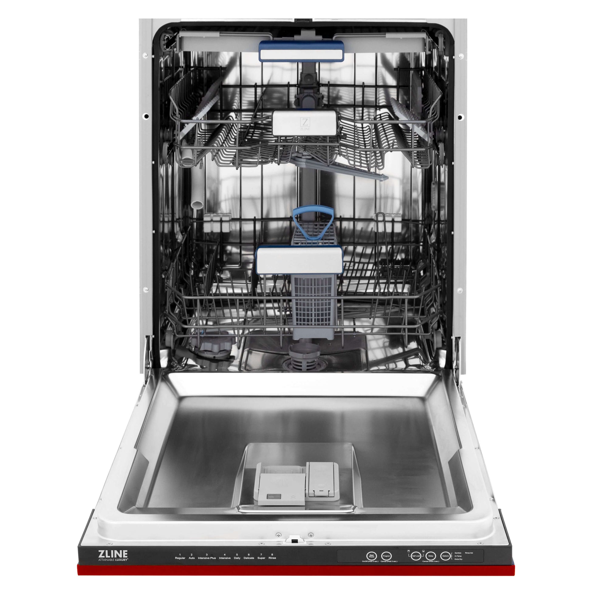 ZLINE 24" Tallac Series 3rd Rack Dishwasher - Stainless Steel Tub with Color Panel Options