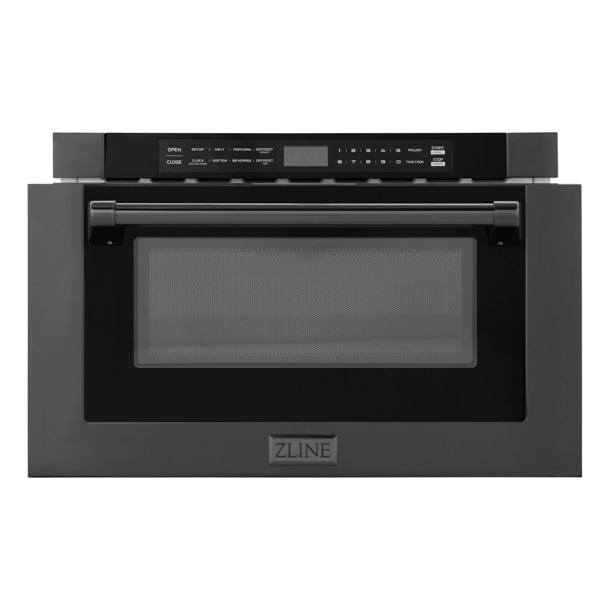 ZLINE 24" Built-in Microwave Drawer - Traditional Handle with Color Options