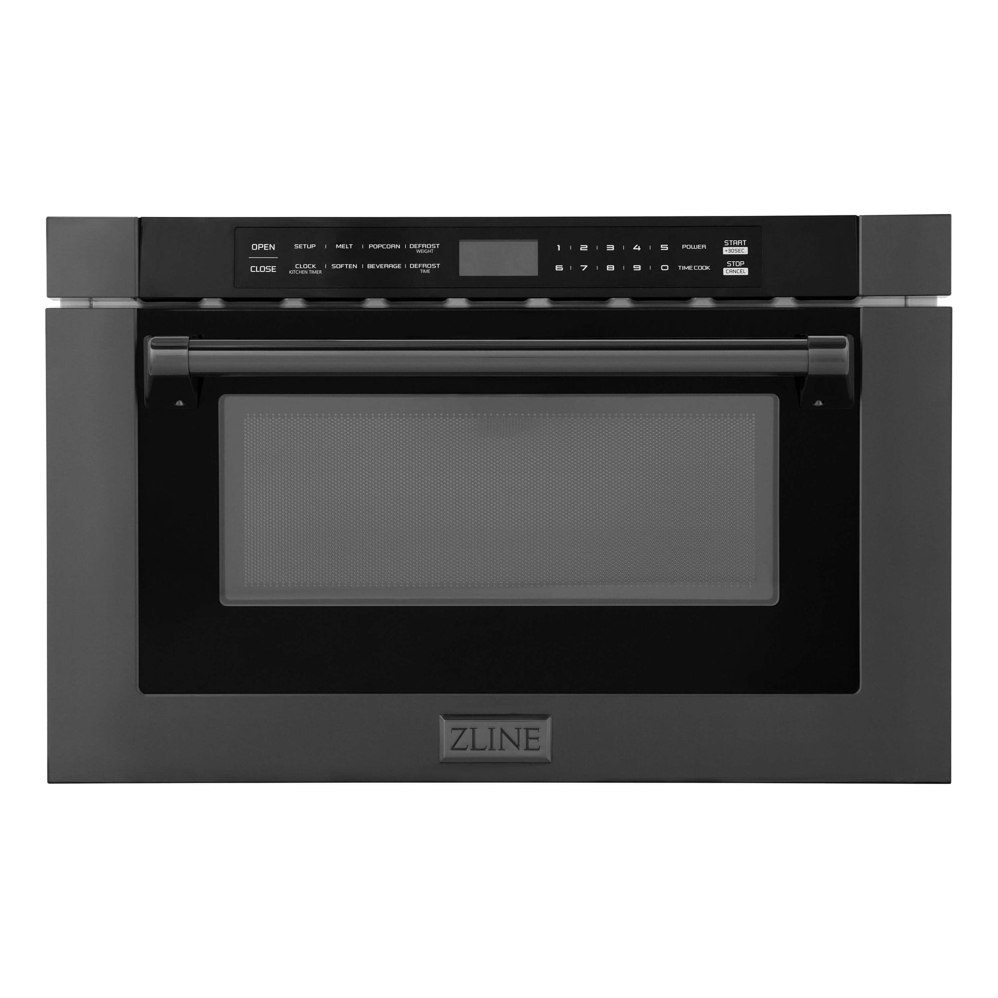 ZLINE 24" Built-in Microwave Drawer - Traditional Handle with Color Options