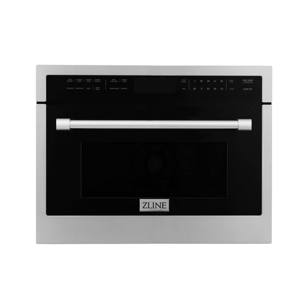 ZLINE 24" Built-in Convection Microwave Oven with Color Options - Speed and Sensor Cooking