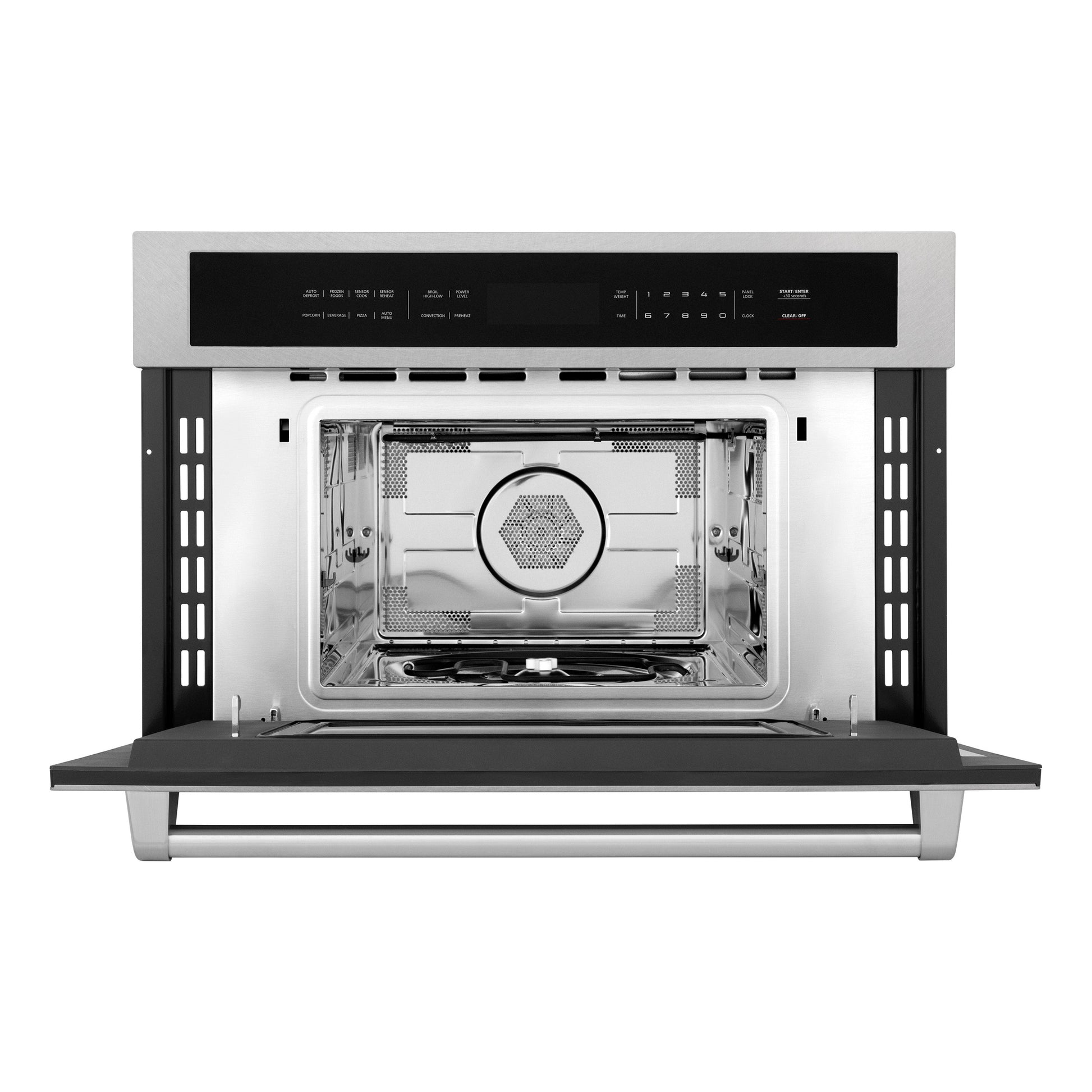 ZLINE 30" Built-in Convection Microwave Oven with Color Options - Stainless Steel