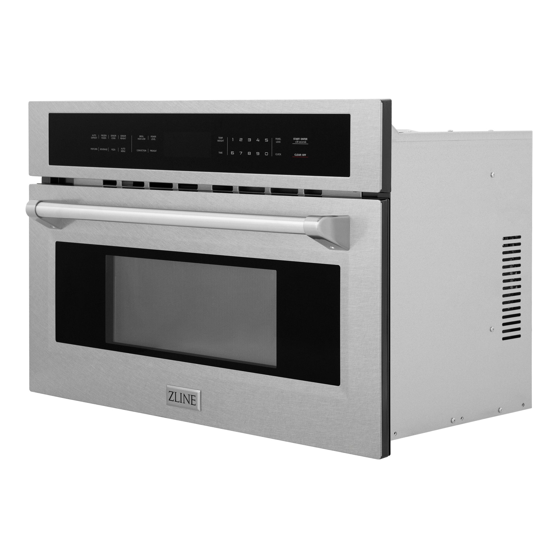 ZLINE 30" Built-in Convection Microwave Oven with Color Options - Stainless Steel