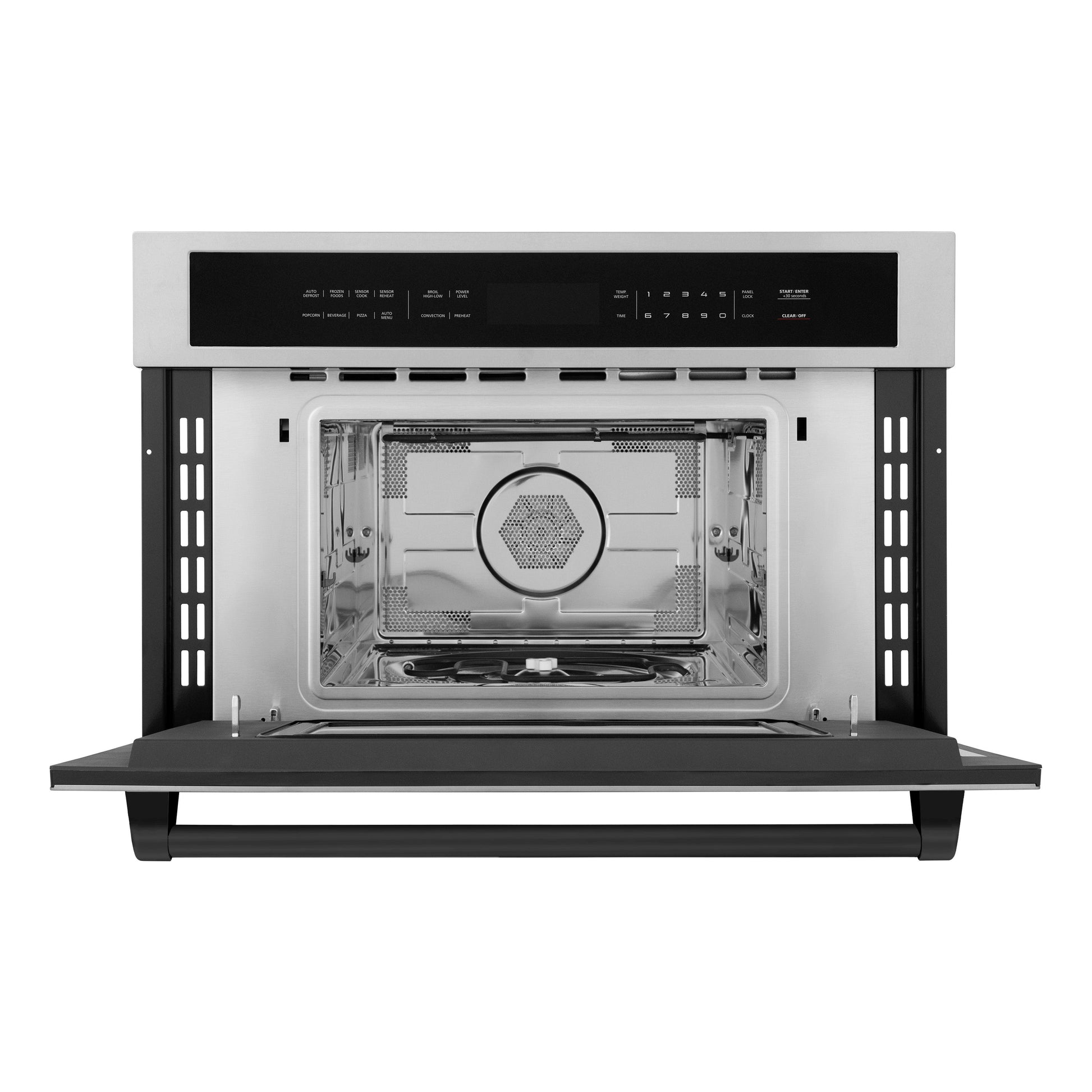 ZLINE Autograph Edition 30" Built-in Convection Microwave Oven - Stainless Steel with Accents