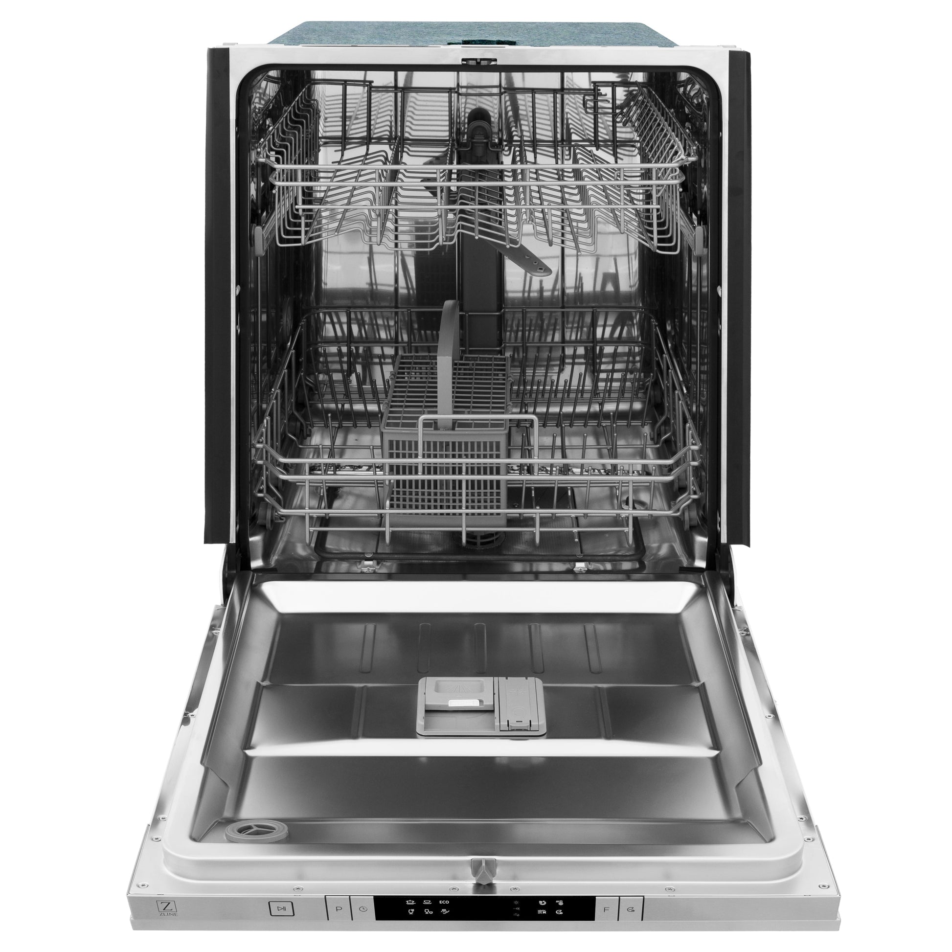 ZLINE 3-Appliance 30" Kitchen Package with Stainless Steel Dual Fuel Range, Modern Over The Range Microwave, and Tall Tub Dishwasher
