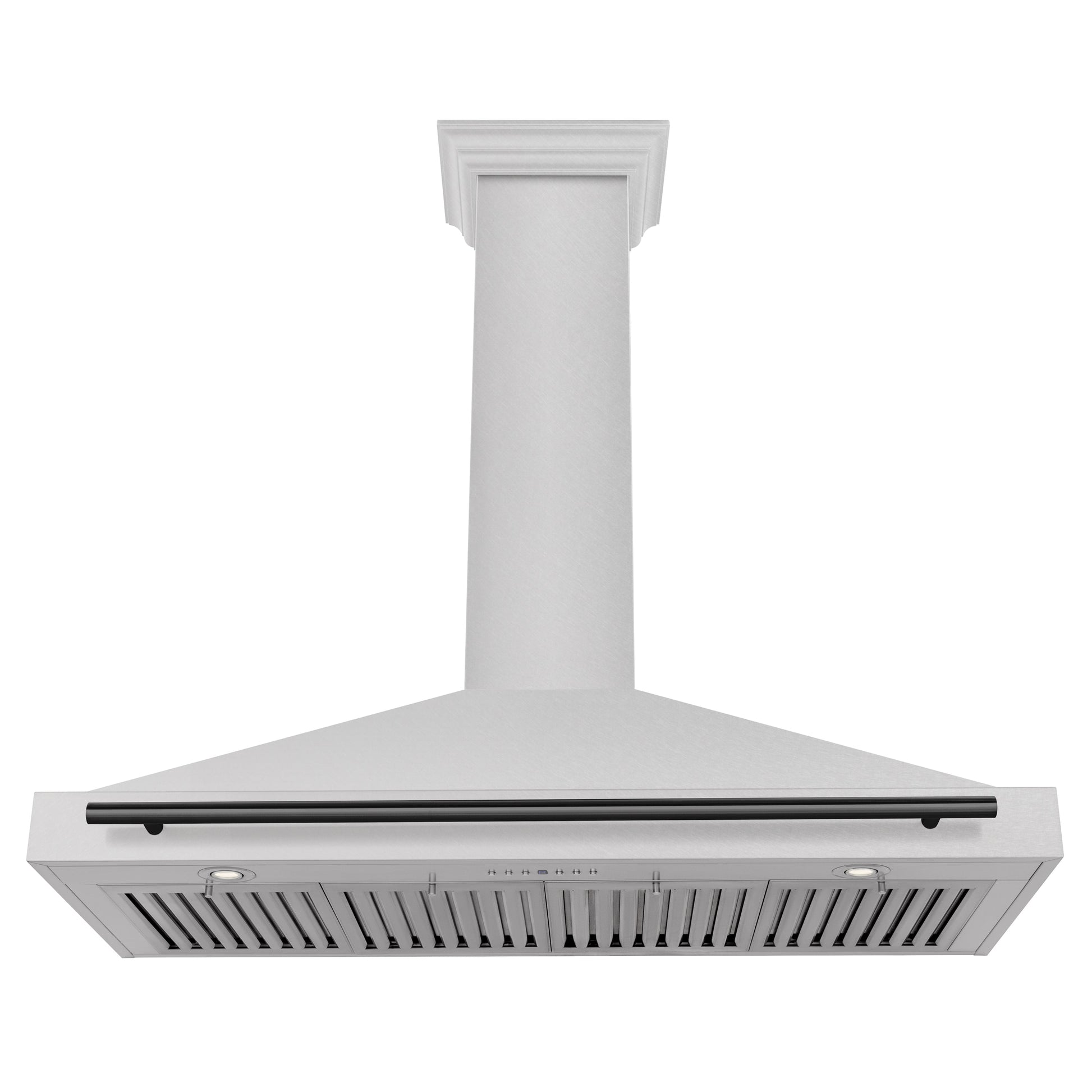 ZLINE 48" Autograph Edition DuraSnow Range Hood - Stainless Steel Shell and Accents