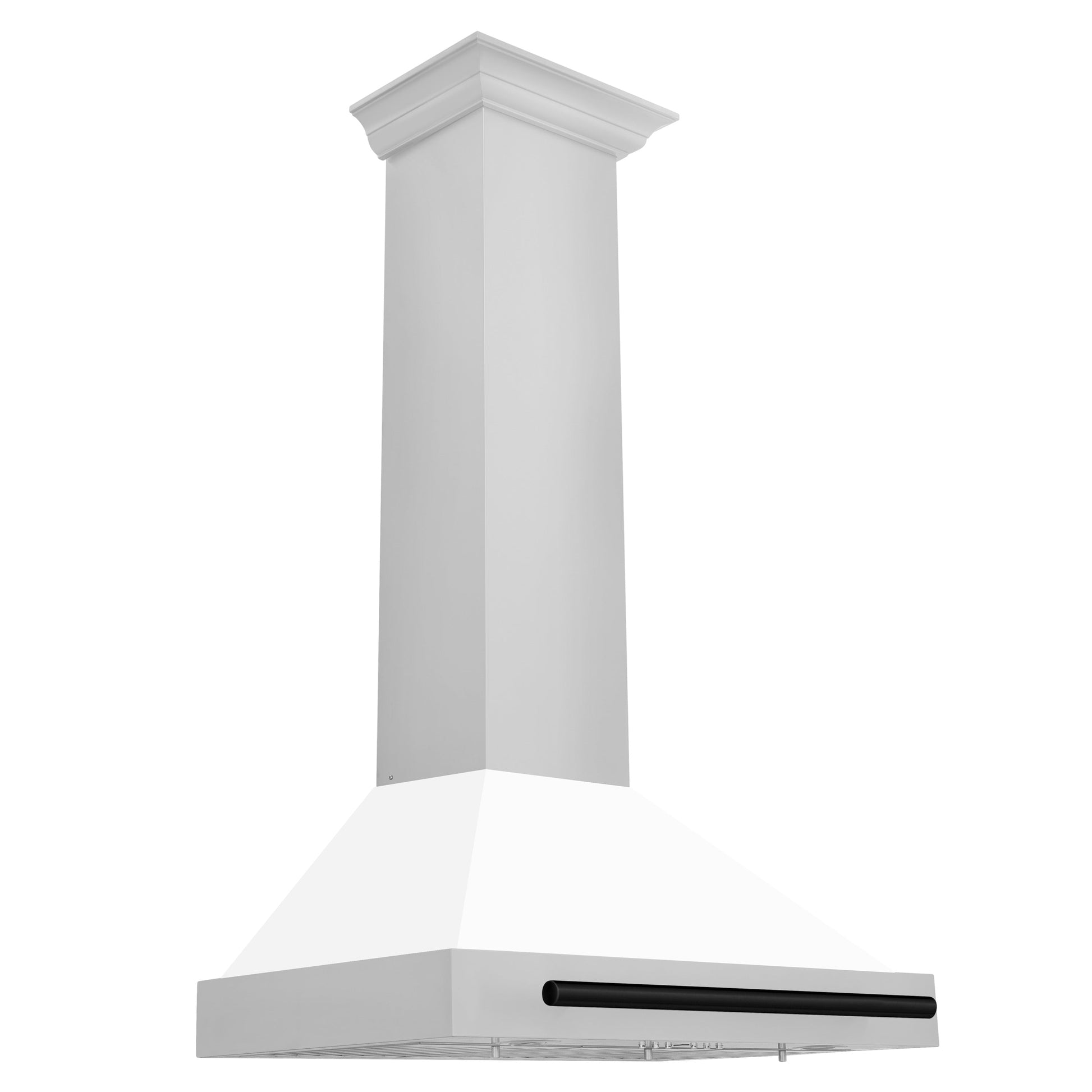 ZLINE 30" Autograph Edition Stainless Steel Range Hood - Matte White Shell & Accents