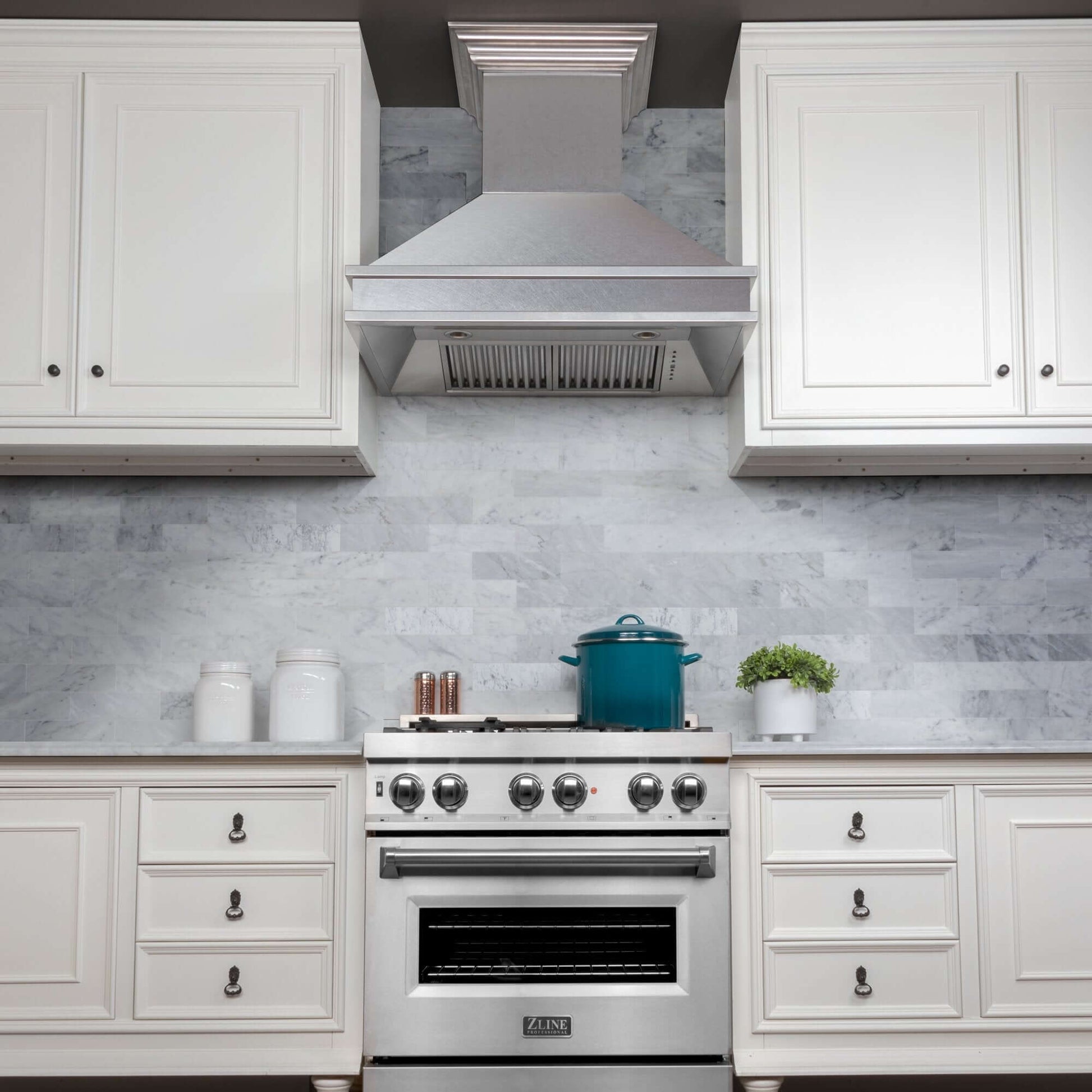 ZLINE Designer Series Wall Mount Range Hood - DuraSnow Stainless